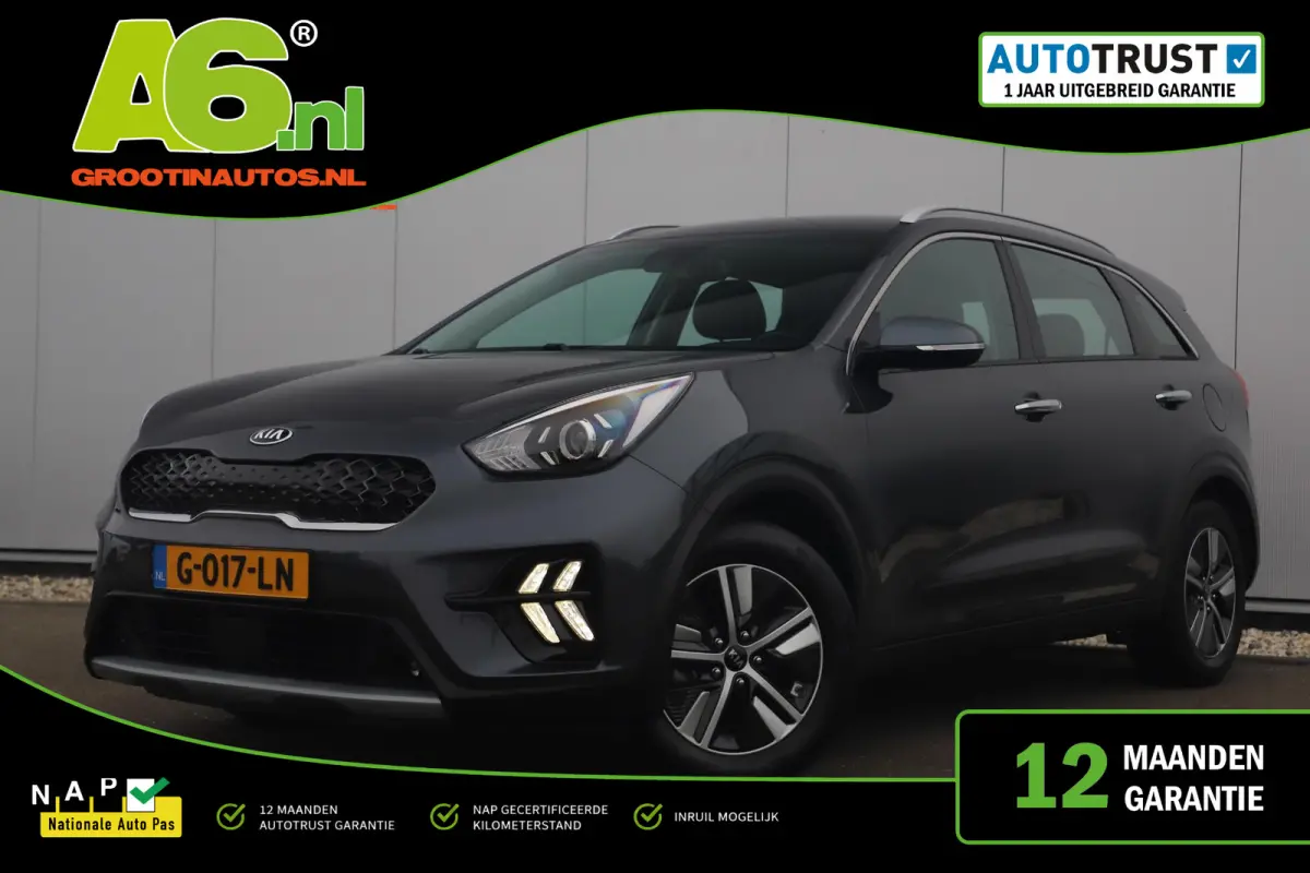 1.6 GDi Hybrid DynamicLine 140PK Automaat Half Leder Navigatie Camera Adaptive Cruise Clima Carplay Android