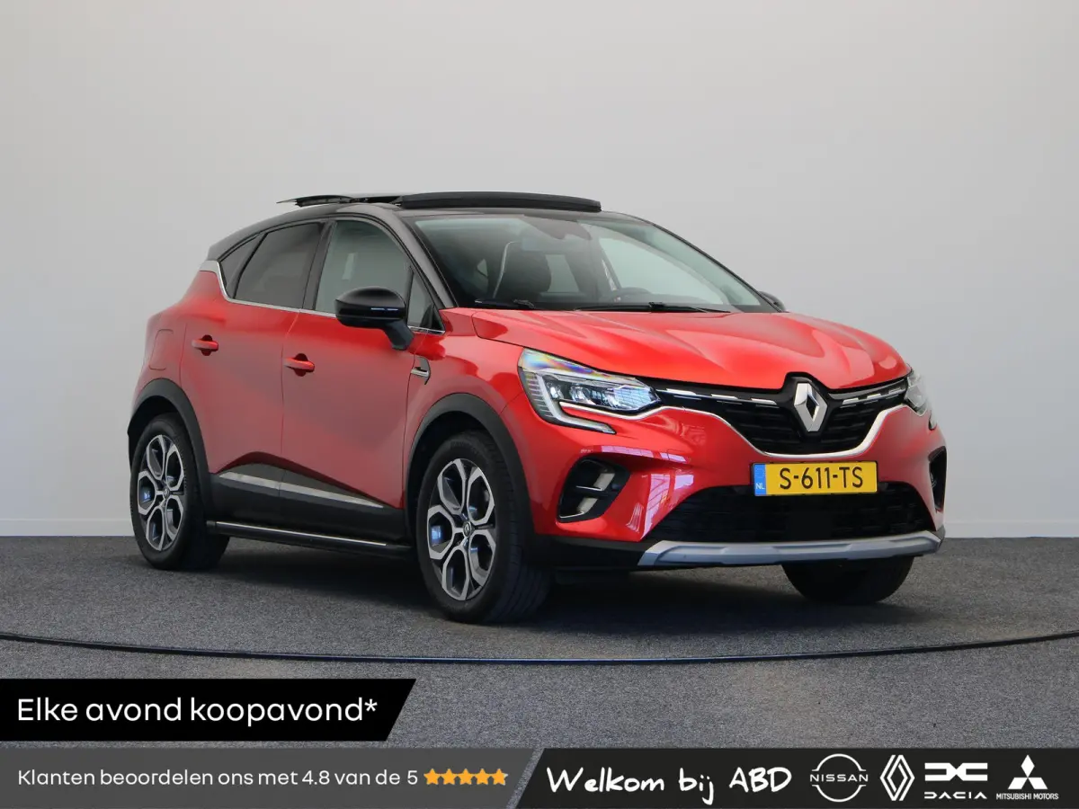 1.6 E-Tech full hybrid 145 techno | Cruise Control | Climate Control | Schuif/kanteldak | Licht Metalen Velgen | Half Lederen Bekleding | PDC sensoren voor/achter | Navigatie Systeem |