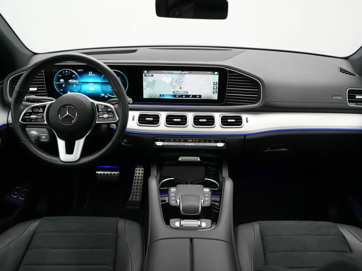 350 e 4MATIC AMG Line PHEV 333pk Dealer O.H. | Luchtvering | Panodak | Adaptive Cruise | Head Up | 360 Camera | Burmester Audio | Lederen Sportstoelen Verwarmd | Multibeam LED | Sfeerverlich