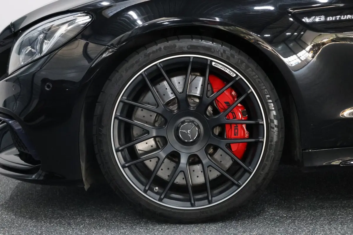AMG 63 S 510+PK LED/SFEER/HUD/PANO/LEDER+S.VERWARMING+MEMORY/19" LMV/360 CAM/ACC/12 MDN GARANTIE!