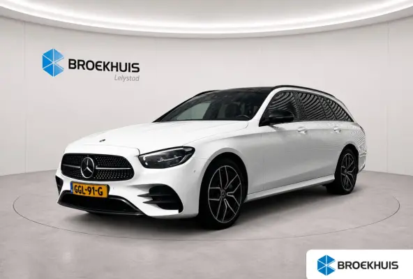 300 e 319PK AMG-LINE AUTOMAAT NAVI / LEDER / CLIMA / FULL-LED / PDC / 19" LMV / CAMERA / KEYLESS / PANO. DAK / PARELMOER / ELEK. TREKHAAK !!