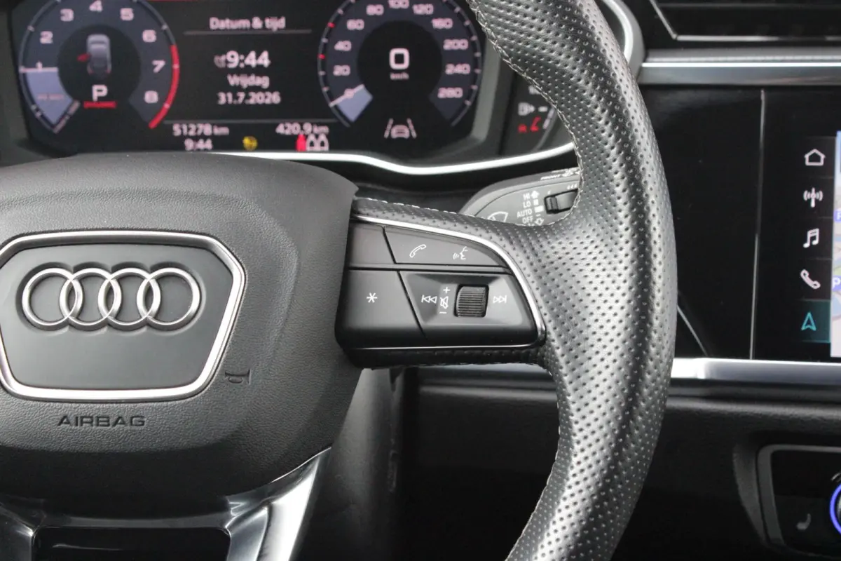 35 TFSI 150PK AUTOMAAT S EDITION | DRAADLOZE APPLE CARPLAY/ANDROID AUTO | ACHTERUITRIJ CAMERA | DODEHOEK DETECTIE | PARKEERSENSOREN VOOR + ACHTER | VIRTUAL COCKPIT | STOEL VERWARMING | ELEKT