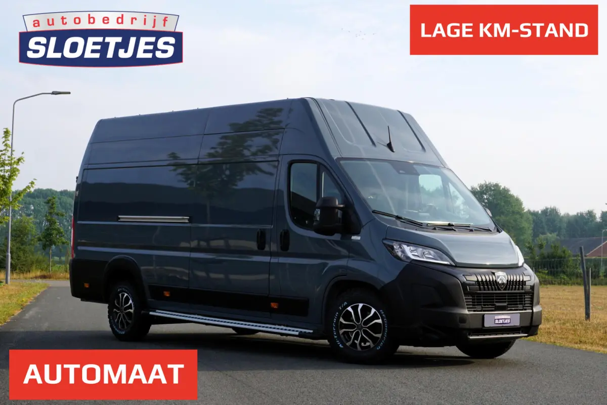 2.2 BlueHDi 180 L4H3 3.5t Zwaar Automaat |In Topstaat |1e eigenaar |Camera |Cruise |Stoelverwarming |Standkachel |2e airbag |180 pk |Airco |Keyless