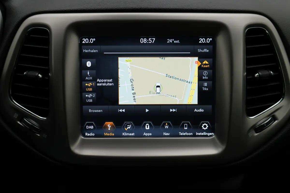 1.4 MultiAir Longitude Leder/Stof, Apple Carplay, Camera, Cruise, Climate, DAB, PDC, 17''