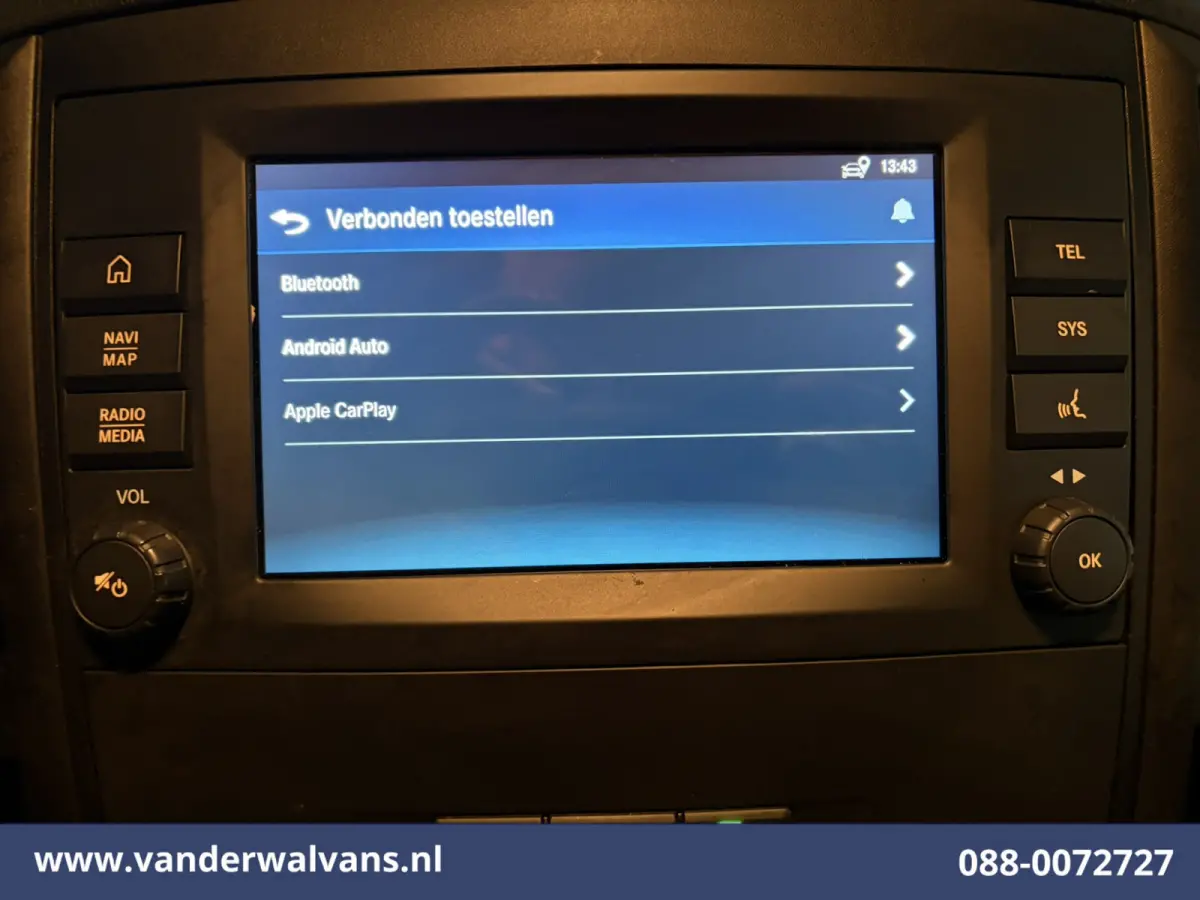 110 CDI L2H1 Euro6 Airco | Camera | Navigatie | Apple Carplay | Cruisecontrol Andoid Auto, Achterklep