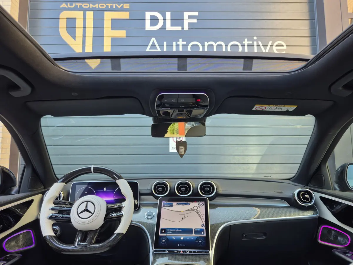 180 AMG Line | Burmester | Wit leder | Pano