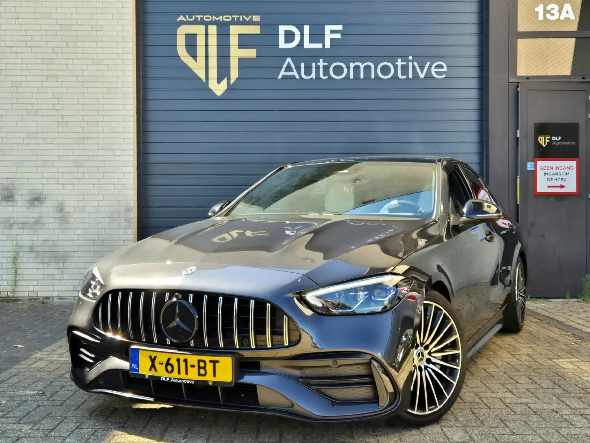 180 AMG Line | Burmester | Wit leder | Pano