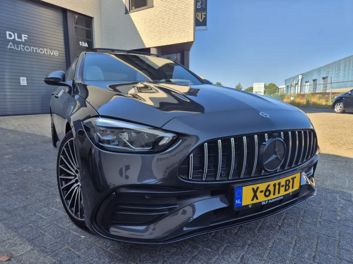 180 AMG Line | Burmester | Wit leder | Pano