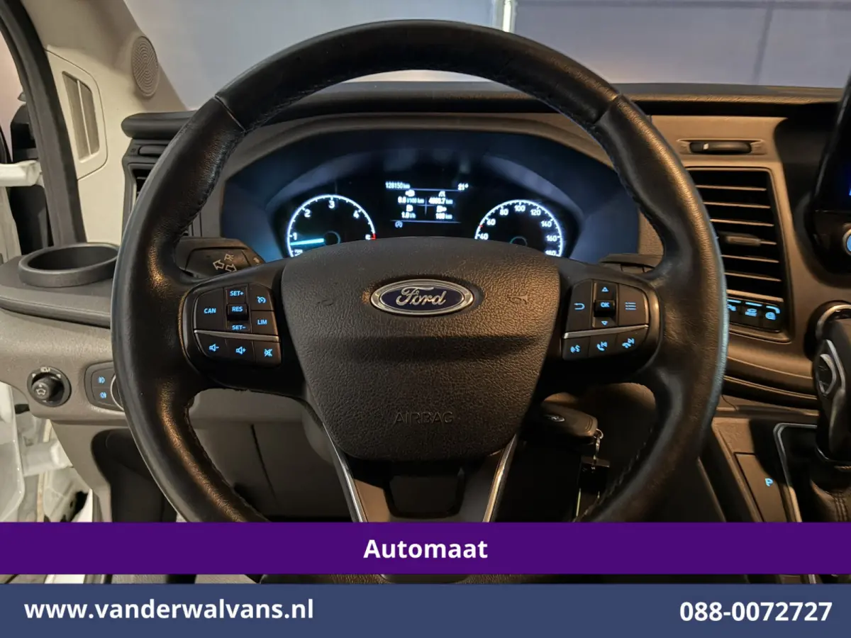 2.0 TDCI 131pk Automaat L2H2 Euro6 Airco | Camera | Navigatie | Android Auto | LED | Cruisecontrol Verwarmde voorruit, Parkeersensoren, Bijrijdersbank
