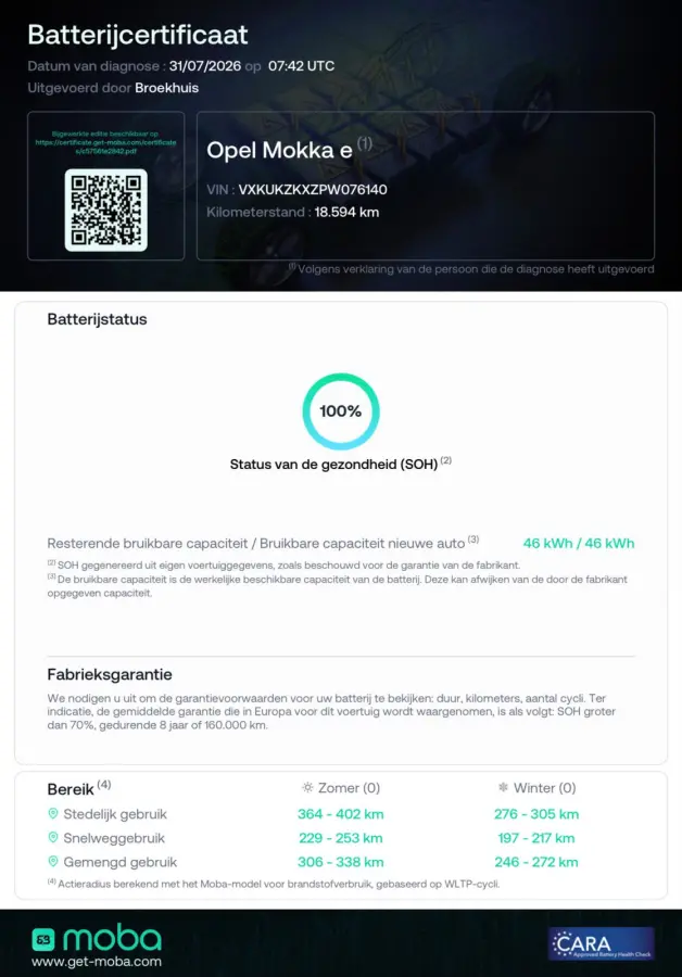 Level 3 50 kWh | 1e Eigenaar | Origineel Nederlands | Trekhaak | Dodehoek detectie | 100% SOH | Apple Carplay / Android Auto |