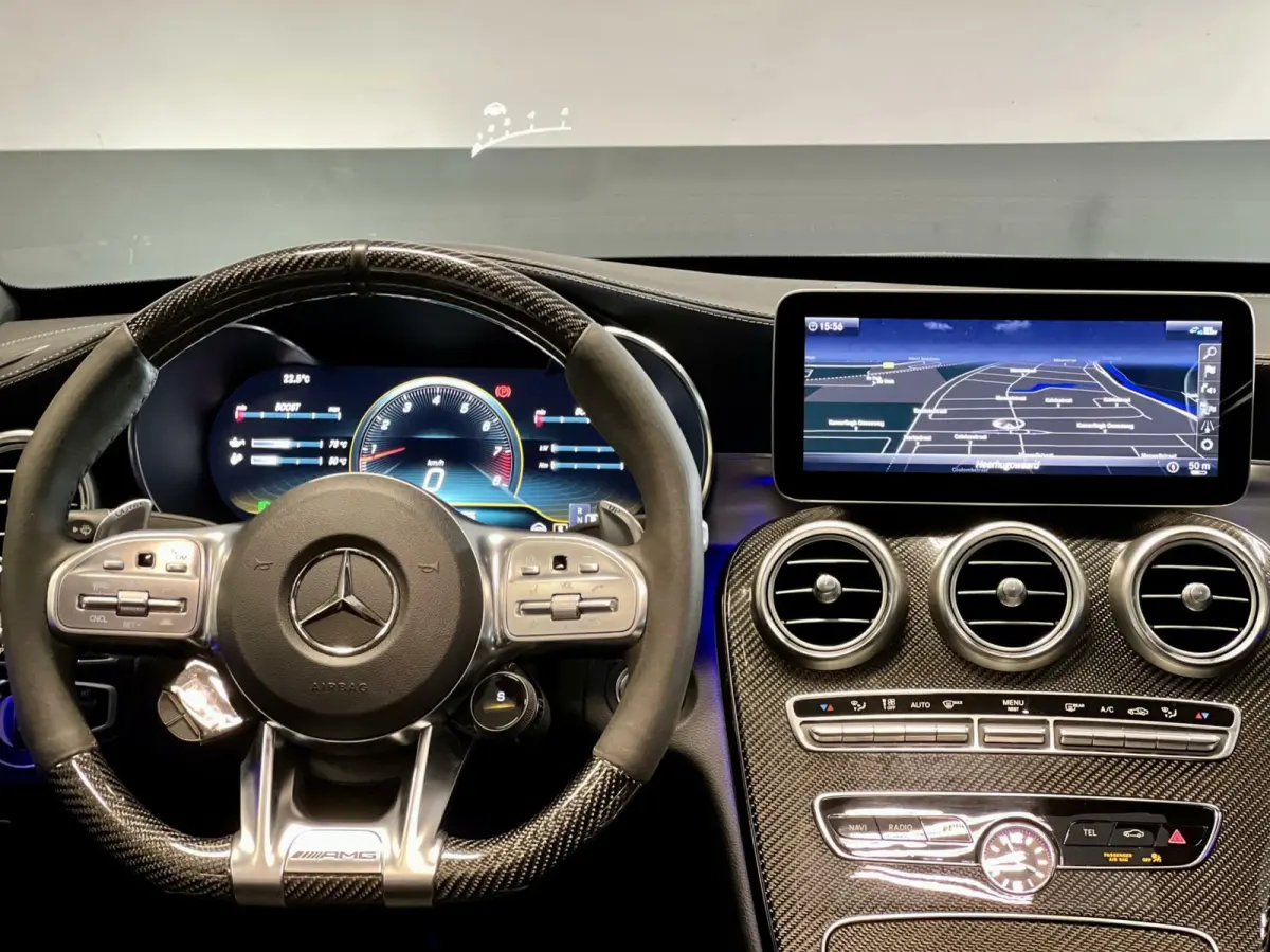 63 AMG S | Full | Keramische Remmen | 360 Camera | Schaalstoelen | HUD | Dodehoek |