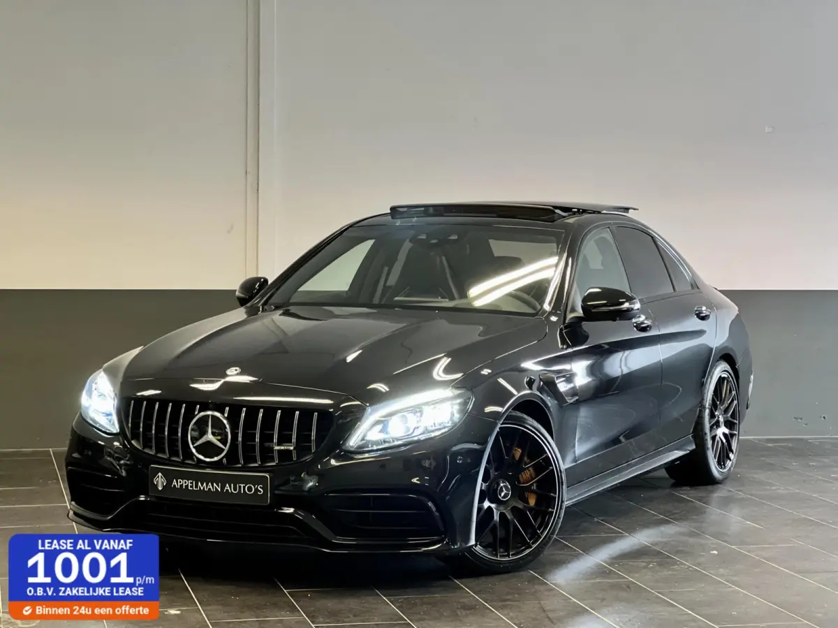 63 AMG S | Full | Keramische Remmen | 360 Camera | Schaalstoelen | HUD | Dodehoek |