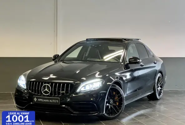 63 AMG S | Full | Keramische Remmen | 360 Camera | Schaalstoelen | HUD | Dodehoek |