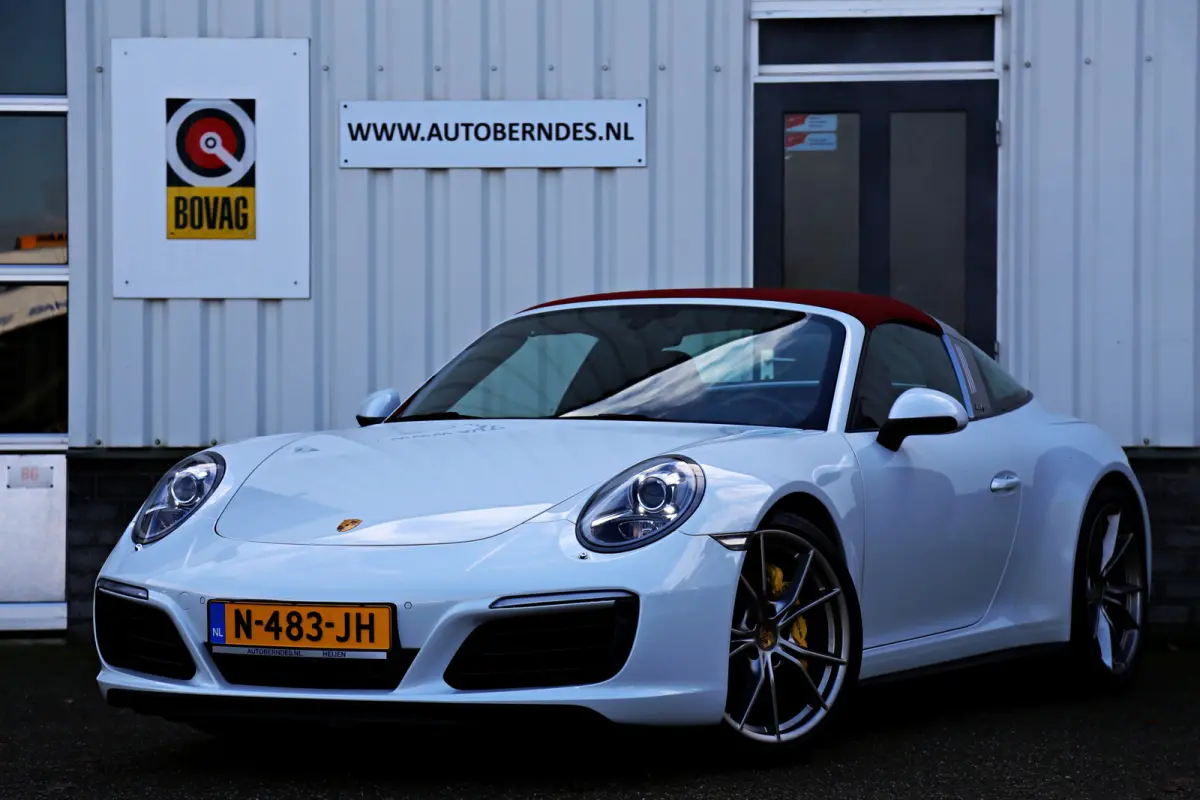 3.0 Targa 4 370PK Aut. 991.2 *Perfect Porsche Onderh.*Sportuitlaat/ACC/Bose/Stoelverw./Stuurwielverw./Camera/LED/Bi-Xenon/20 inch LM*