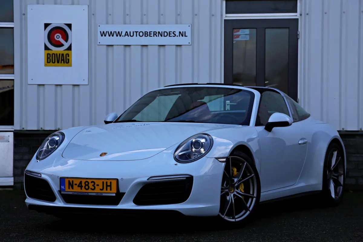 3.0 Targa 4 370PK Aut. 991.2 *Perfect Porsche Onderh.*Sportuitlaat/ACC/Bose/Stoelverw./Stuurwielverw./Camera/LED/Bi-Xenon/20 inch LM*