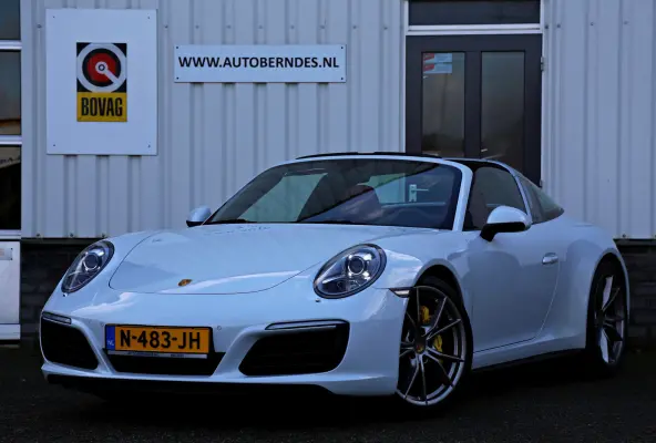 3.0 Targa 4 370PK Aut. 991.2 *Perfect Porsche Onderh.*Sportuitlaat/ACC/Bose/Stoelverw./Stuurwielverw./Camera/LED/Bi-Xenon/20 inch LM*