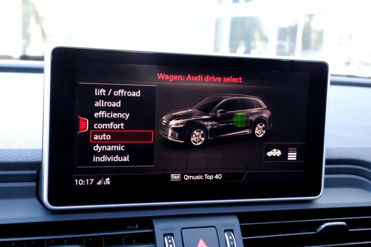55 TFSI e 367PK Plug in S-Line Quattro Competition*Perfect Audi Onderh.*BTW*1ste Eig!*Luchtvering/Panodak/Head-Up/Elek. Trekhaak/Keyless Entry+Go/S-Line Sportstoelen/Stoelverw./LED/DAB/19 in