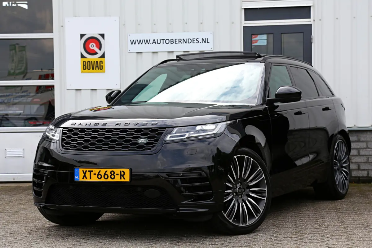 3.0 V6 300PK AWD R-Dynamic HSE*BTW*NL-Auto*Perfect LR Onderh.*Luchtvering/Black Pack/Pano/ACC/Massage/Meridian/HUD/DAB/LED/Apple Carplay-Android/Camera/Memorie/Keyless/Dodehoek/Rijstrook/Par