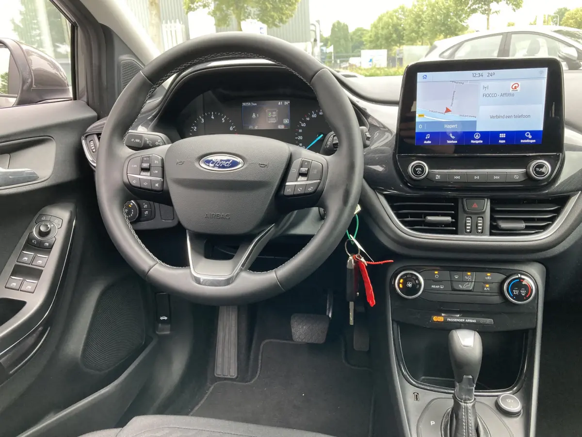 1.0 EcoBoost Titanium 125pk/92kW Automaat | Navigatie | Carplay/Auto | Cruise | Lane Keeping | Verkeersbordherkenning | Full LED | etc. etc. DEMO