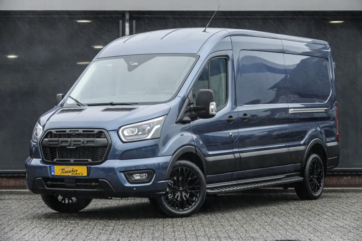 L3H2 | 2.0Tdci 165Pk A8 Aut. | 350 | Raptor Edition | 2x Schuifdeur | Nieuw Model | Chrome Blue