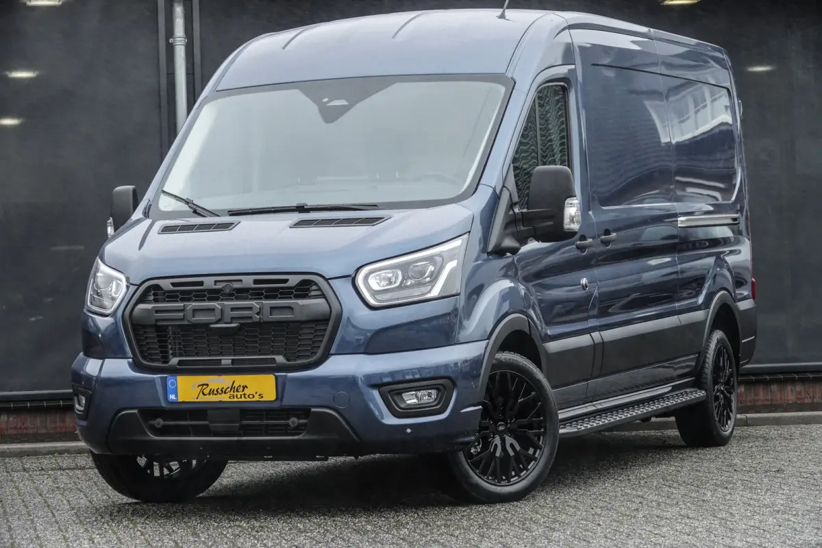L3H2 | 2.0Tdci 165Pk A8 Aut. | 350 | Raptor Edition | 2x Schuifdeur | Nieuw Model | Chrome Blue