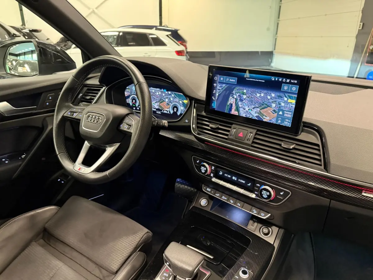 55 TFSI e SQ5 367PK 3X S-LINE 21'' SOH-TEST/BLACK-LINE PANO/B&O/H-UP/LUCHTVERING/MASSAGE STOELEN/FULL-OPTION!!!