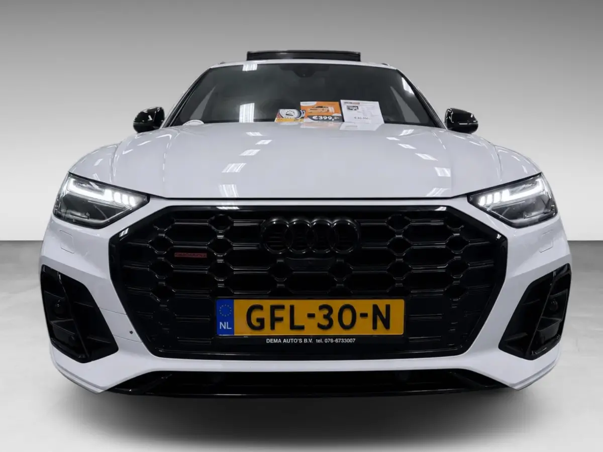 55 TFSI e SQ5 367PK 3X S-LINE 21'' SOH-TEST/BLACK-LINE PANO/B&O/H-UP/LUCHTVERING/MASSAGE STOELEN/FULL-OPTION!!!