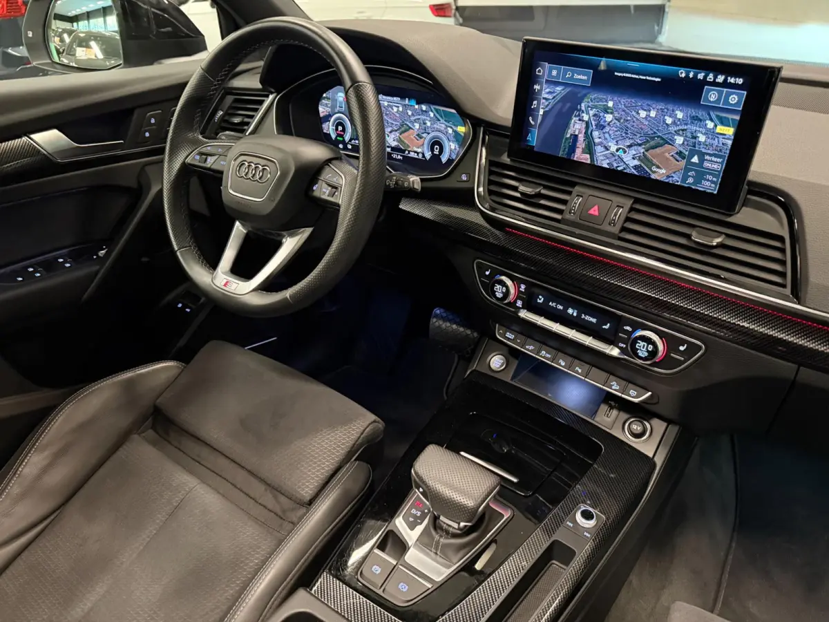 55 TFSI e SQ5 367PK 3X S-LINE 21'' SOH-TEST/BLACK-LINE PANO/B&O/H-UP/LUCHTVERING/MASSAGE STOELEN/FULL-OPTION!!!