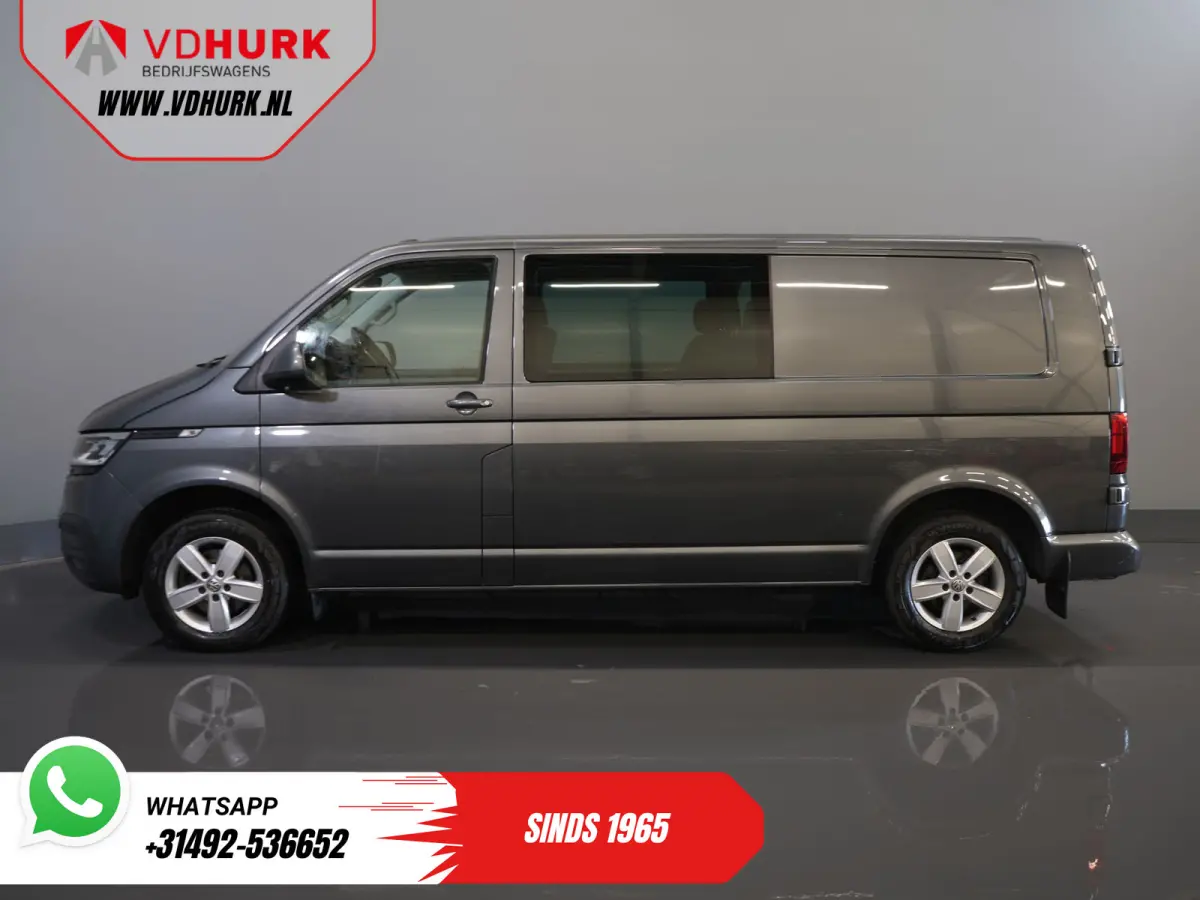 2.0 TDI 150 pk DSG Aut. L2 DC Dubbel Cabine MIXTO/ LED/ Adapt.Cruise/ Standkachel/ Stoelverw./ Carplay/ Camera/ PDC/ LMV/ Trekhaak/ Airco