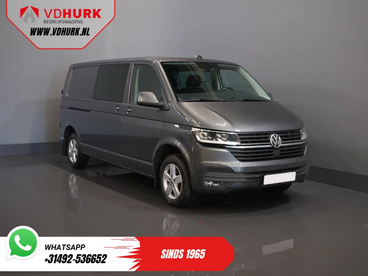 2.0 TDI 150 pk DSG Aut. L2 DC Dubbel Cabine MIXTO/ LED/ Adapt.Cruise/ Standkachel/ Stoelverw./ Carplay/ Camera/ PDC/ LMV/ Trekhaak/ Airco