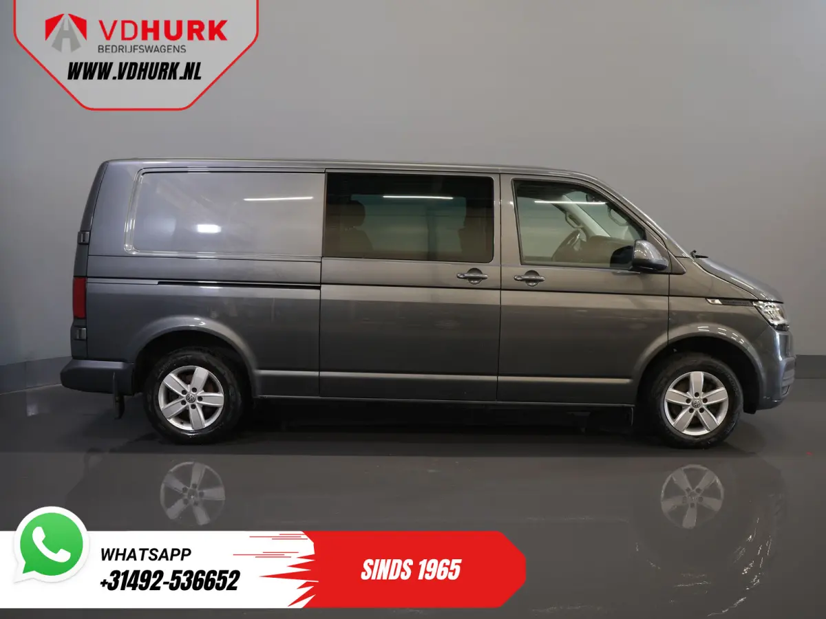 2.0 TDI 150 pk DSG Aut. L2 DC Dubbel Cabine MIXTO/ LED/ Adapt.Cruise/ Standkachel/ Stoelverw./ Carplay/ Camera/ PDC/ LMV/ Trekhaak/ Airco