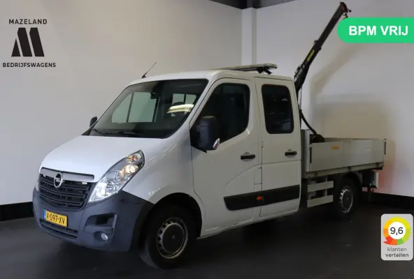 2.3 CDTI BiTurbo L2 Openlaadbak - Airco - Navi - HIAB kraan - € 17.950,- Excl.