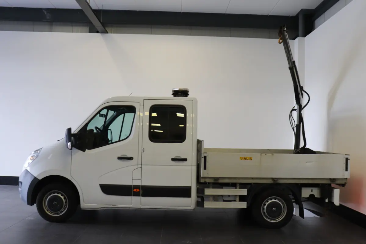 2.3 CDTI BiTurbo L2 Openlaadbak - Airco - Navi - HIAB kraan - € 17.950,- Excl.