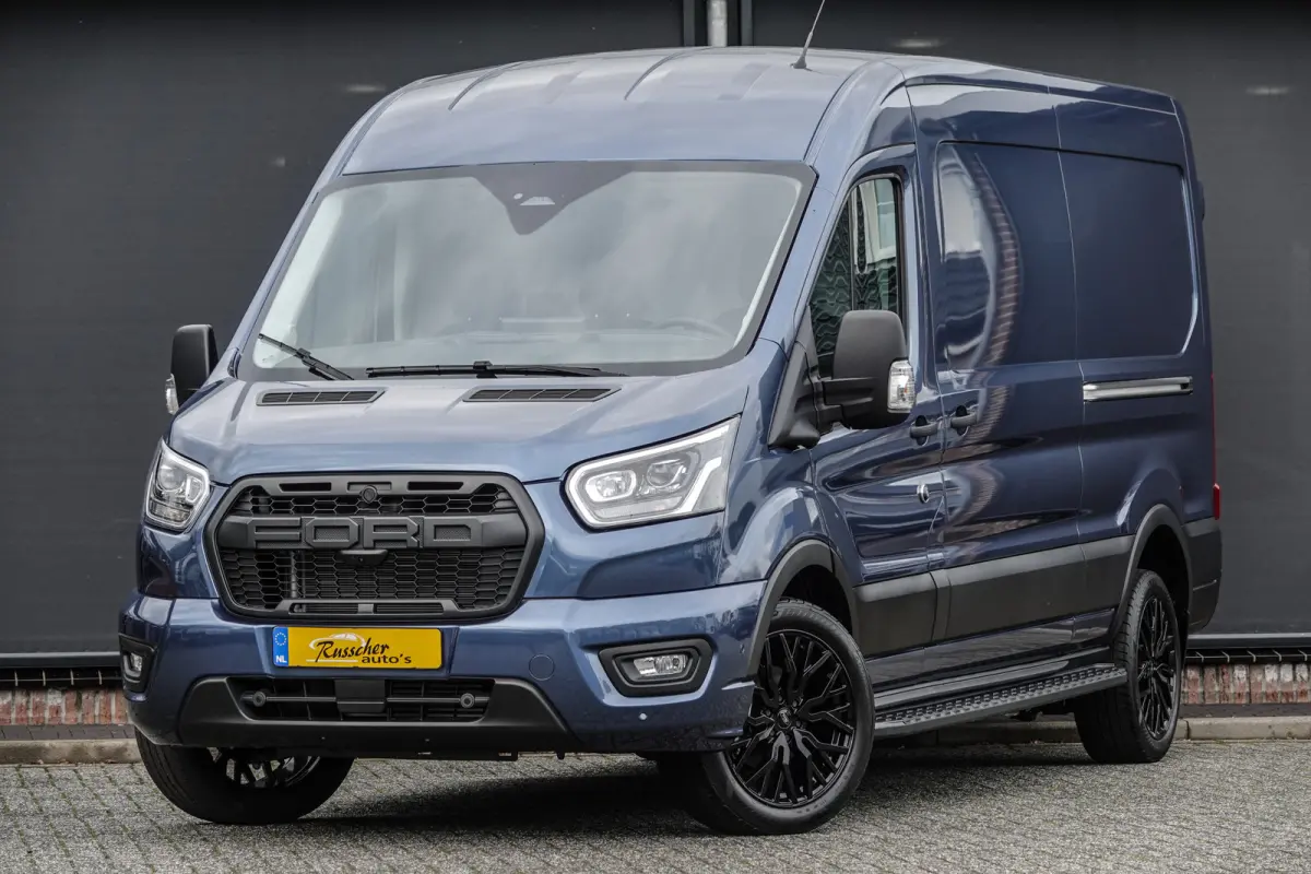 L3H2 | 2.0Tdci 165Pk | 3.500Kg trekgewicht | 350 | Raptor Edition | 2x Schuifdeur | Nieuw Model | Chrome Blue