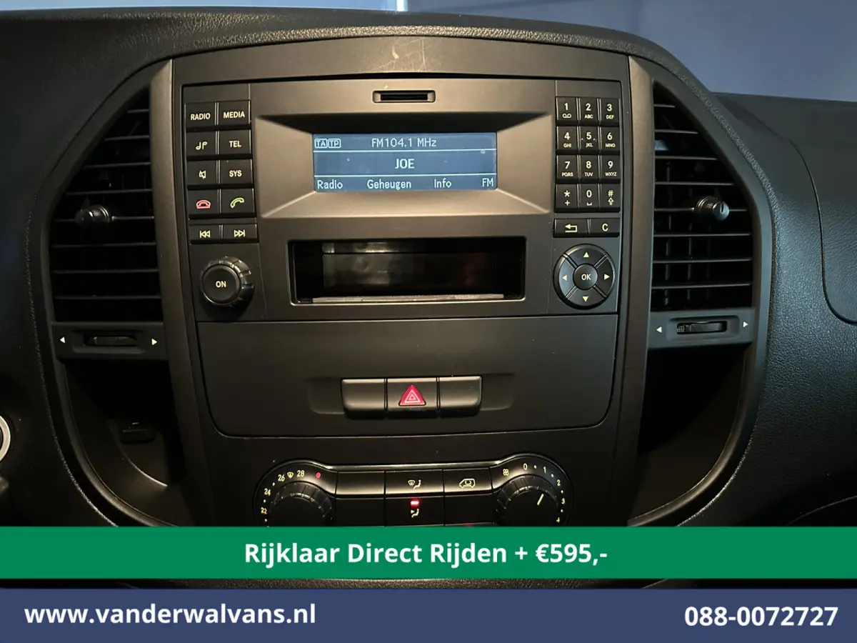 111 CDI L2H1 Euro6 *Rijklaar Direct Rijden* Airco | Camera | Cruisecontrol Bluetooth telefoonvoorbereiding
