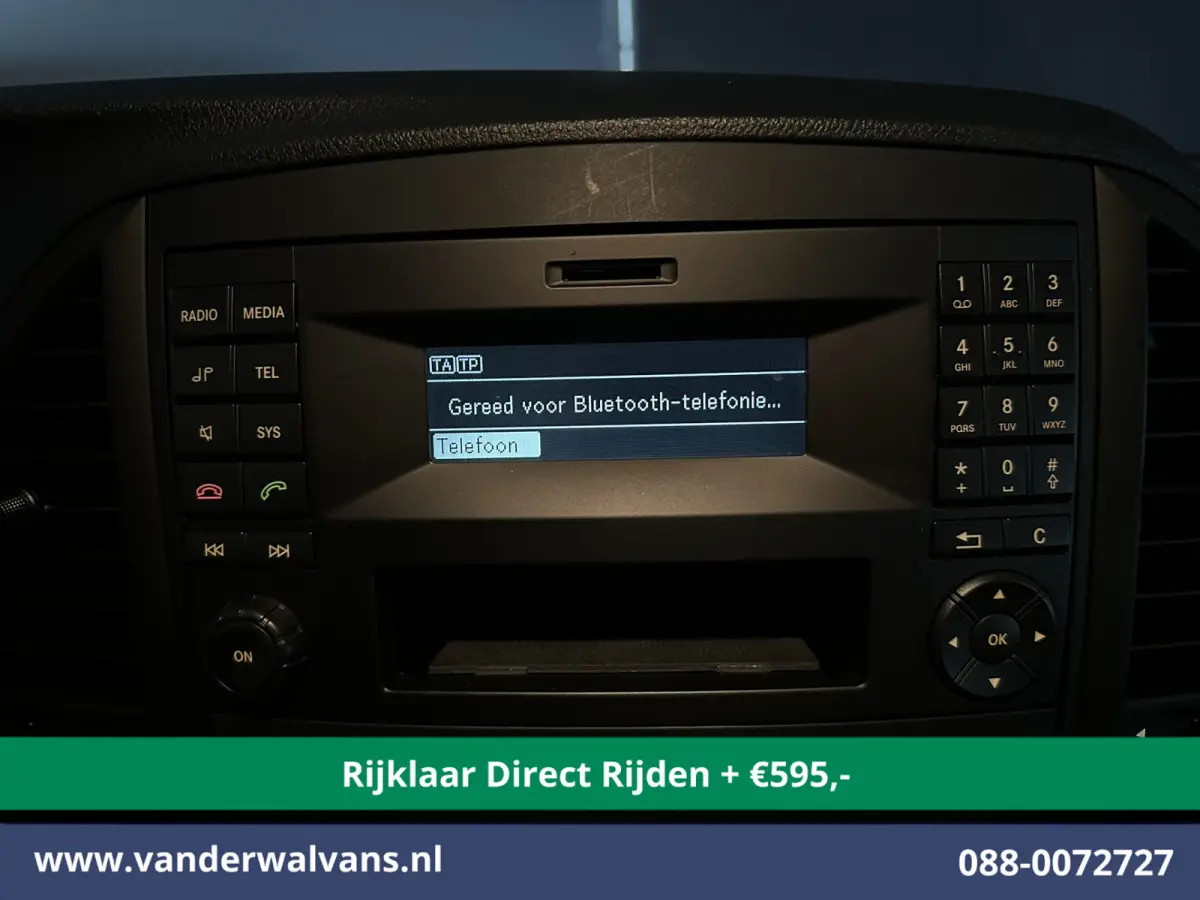 111 CDI L2H1 Euro6 *Rijklaar Direct Rijden* Airco | Camera | Cruisecontrol Bluetooth telefoonvoorbereiding