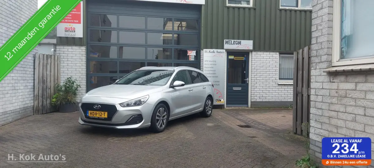 Hyundai i30 Wagon 2020 Benzine Handgeschakeld leasen