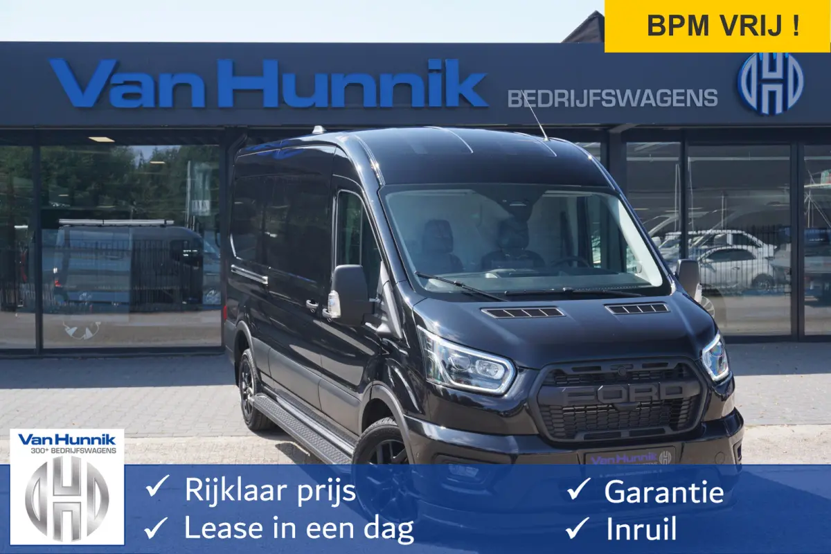350L L3H2 Black Raptor AUT-10 RWD 165PK BPM VRIJ Navi, Adap. Cruise, 360° Cam, 3.5T Trekhaak!! NR. A199