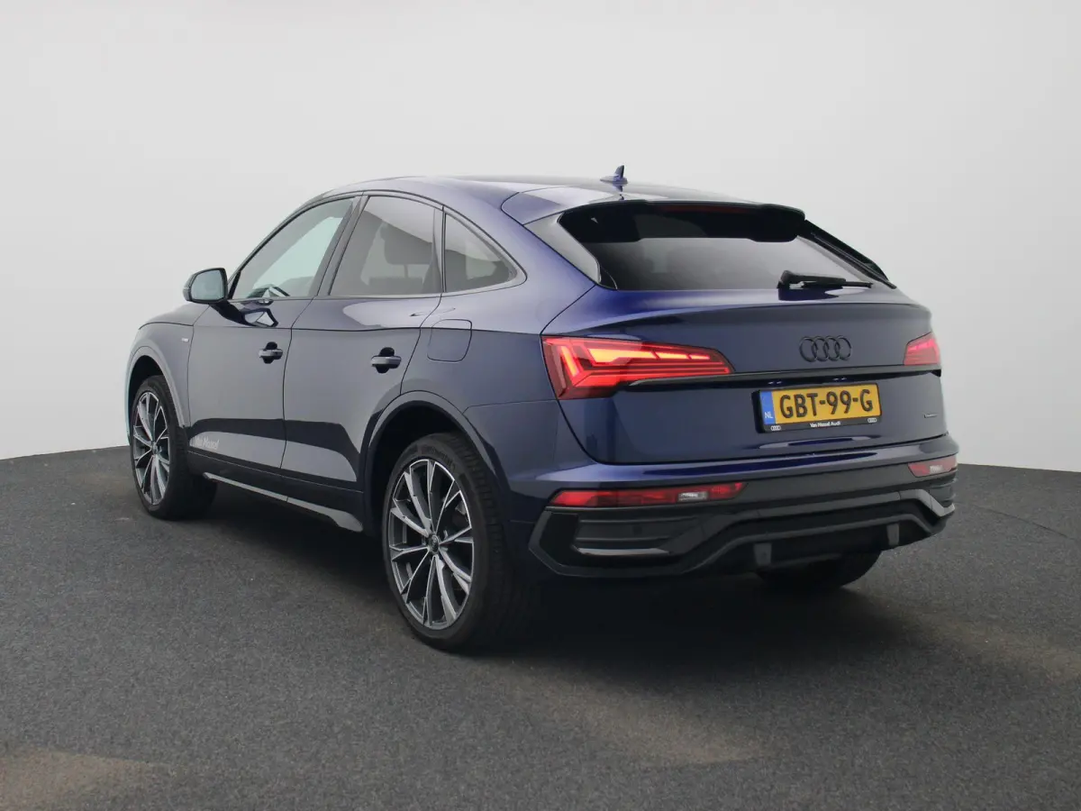 50 TFSI e S edition 299 PK | Demo | Cruise control l Elektrisch instel. voorstoelen l Stoelverwarming l Airco l Navigatie l Achteruitrijcamera l Parkeersensoren l Privacy glas l Optiekpakket