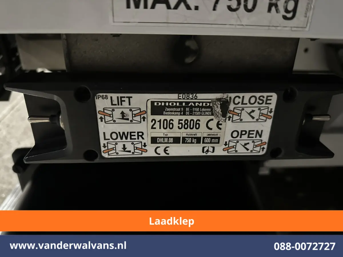 2.2 BlueHDi 141pk Bakwagen 435cm Lang Laadklep Euro6 Airco | 1055kg laadvermogen | Cruisecontrol Bijrijdersbank