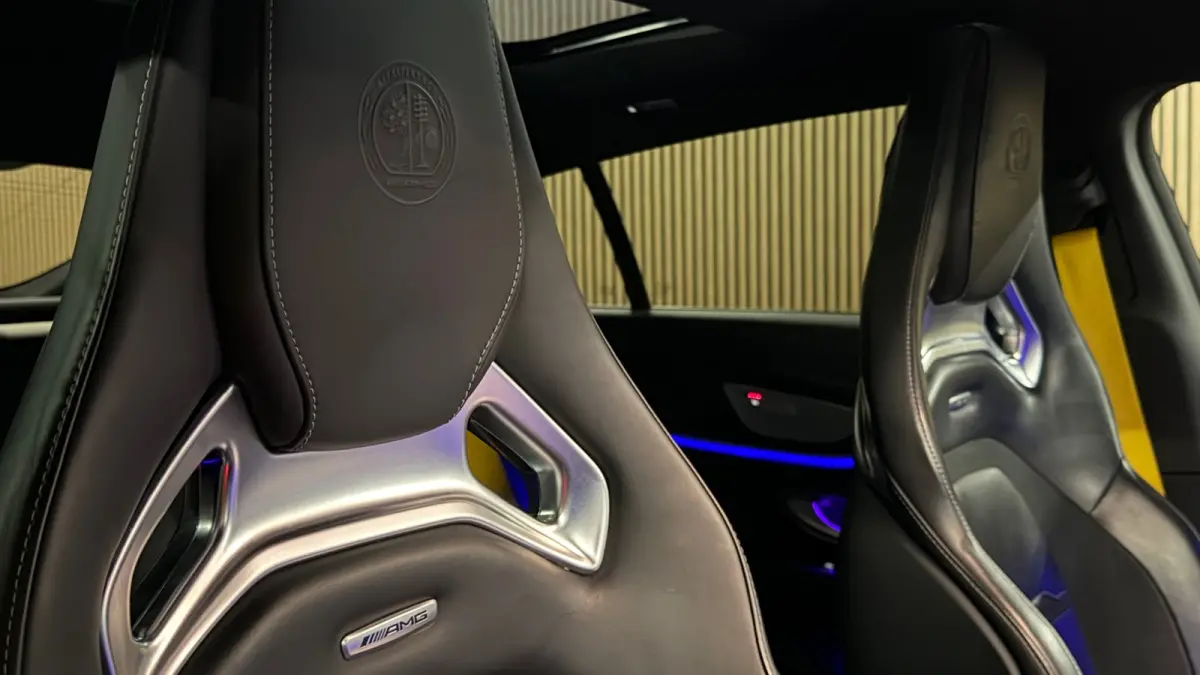 AMG 63 S 4MATIC+ Edition 1|PANO|KUIP STOEL|SOFTCLOSE|BURMESTER|HUD|MEMORYSEATS|KEYLESS|BOMVOL!