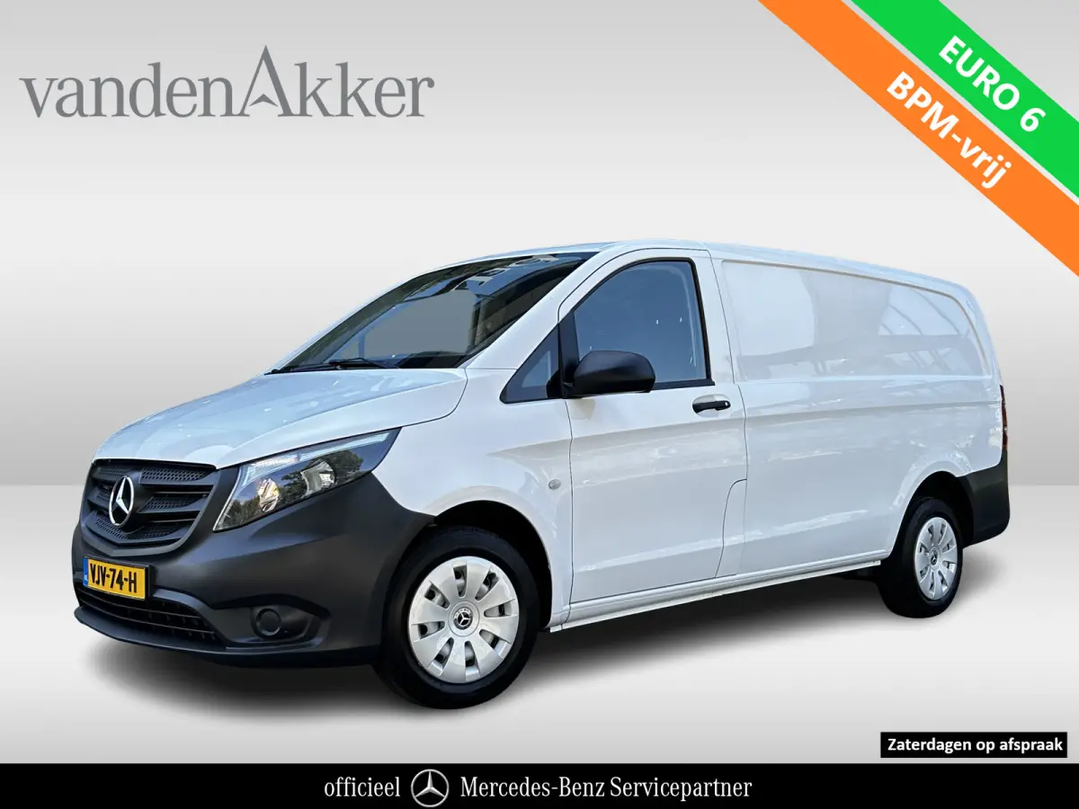 110 CDI L2 Lang // Trekhaak // RIJKLAAR // Airco // 12 mnd Garantie // Bank // Radio // CV // Betimmering // Wieldoppen