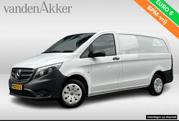 110 CDI L2 Lang RWD // € 399,- p/mnd // Airco // Achterklep // 12 mnd Garantie // 2.000kg // Bank // Radio // CV // Betimmering // Wieldoppen
