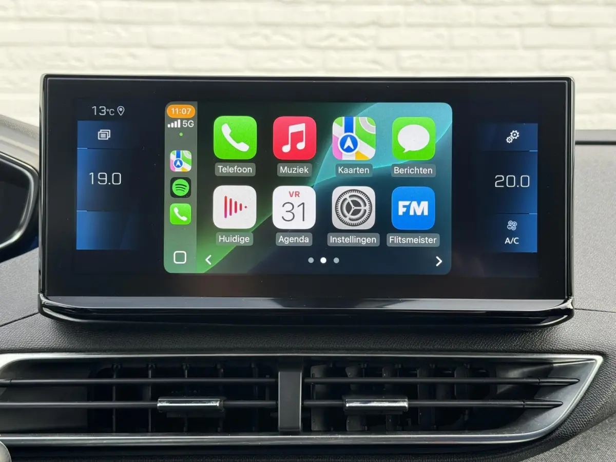1.2 PureTech Premium Automaat Trekhaak Cruise Climate Digitaal Dashboard Led 360 Camera Carplay Riem is vervangen