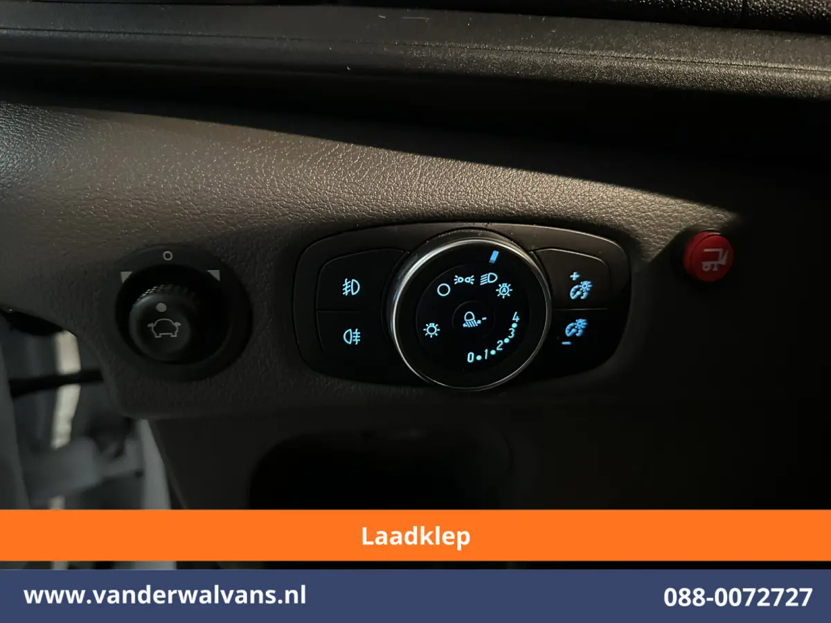 2.0 TDCI 155pk Bakwagen 226cm Hoog Laadklep Fabrieksgarantie Euro6 Airco | 1080kg laadvermogen | Camera | Cruisecontrol 1080kg laadvermogen, Verwarmde voorruit, Bijrijdersbank