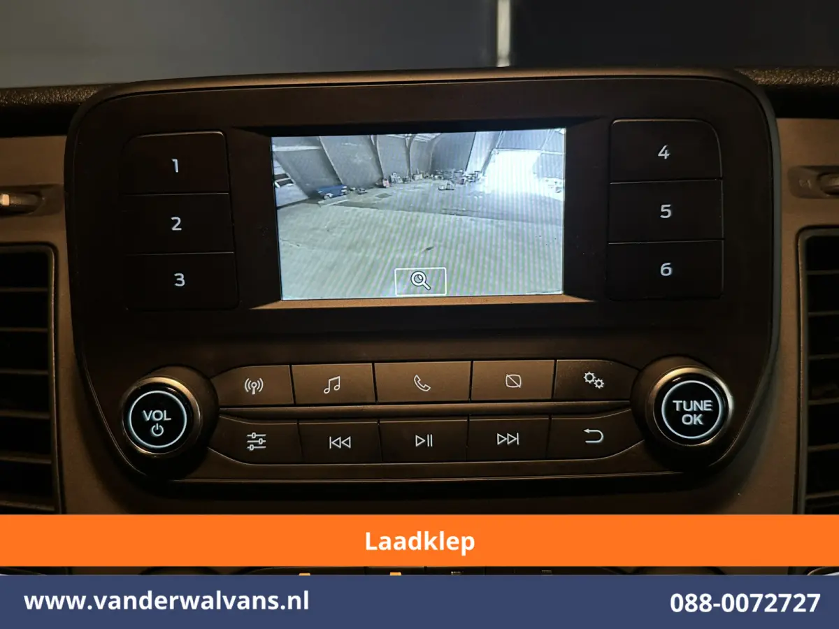 2.0 TDCI 155pk Bakwagen 226cm Hoog Laadklep Fabrieksgarantie Euro6 Airco | 1080kg laadvermogen | Camera | Cruisecontrol 1080kg laadvermogen, Verwarmde voorruit, Bijrijdersbank