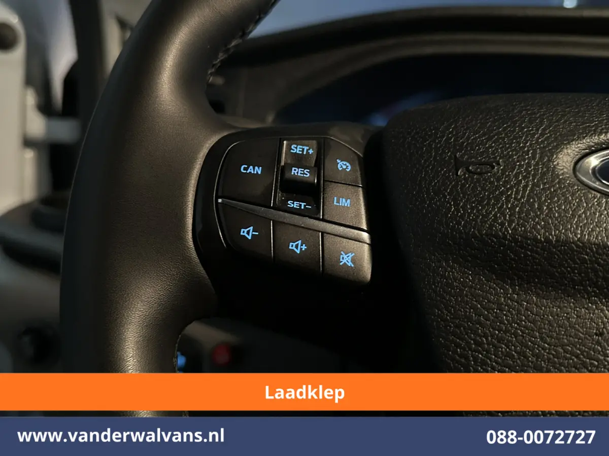 2.0 TDCI 155pk Bakwagen 226cm Hoog Laadklep Fabrieksgarantie Euro6 Airco | 1080kg laadvermogen | Camera | Cruisecontrol 1080kg laadvermogen, Verwarmde voorruit, Bijrijdersbank