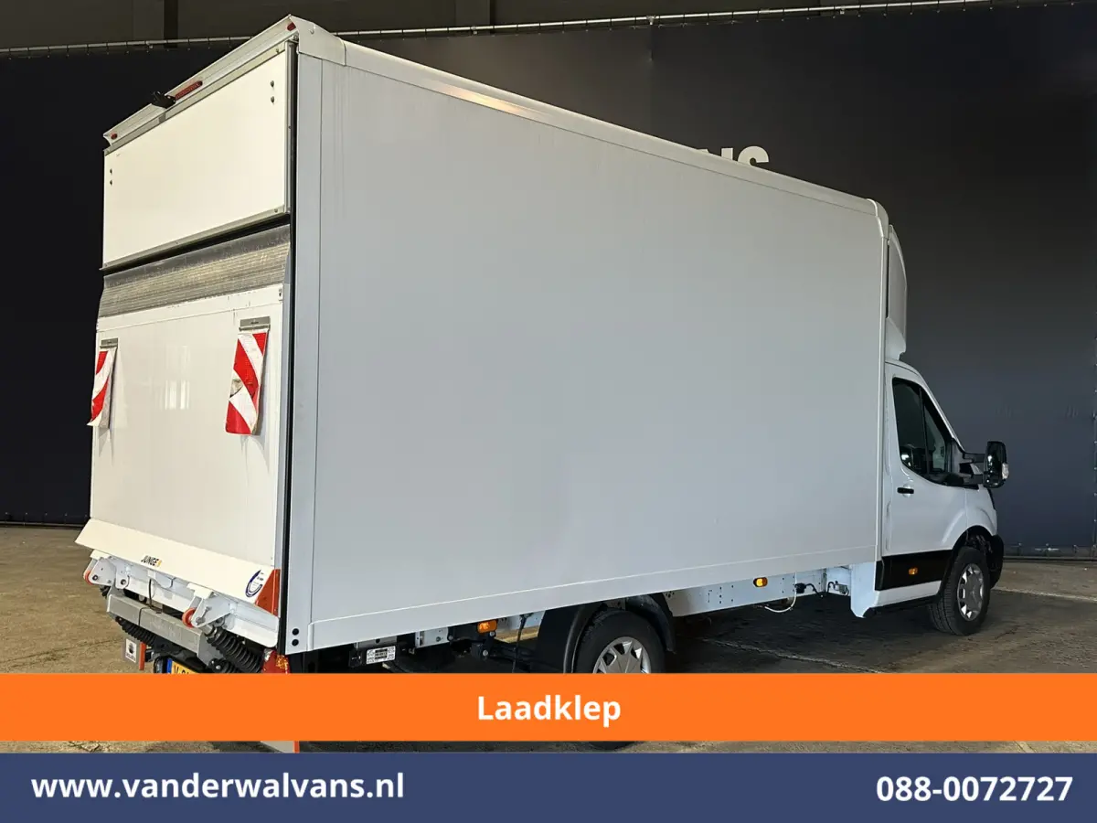 2.0 TDCI 155pk Bakwagen 226cm Hoog Laadklep Fabrieksgarantie Euro6 Airco | 1080kg laadvermogen | Camera | Cruisecontrol 1080kg laadvermogen, Verwarmde voorruit, Bijrijdersbank