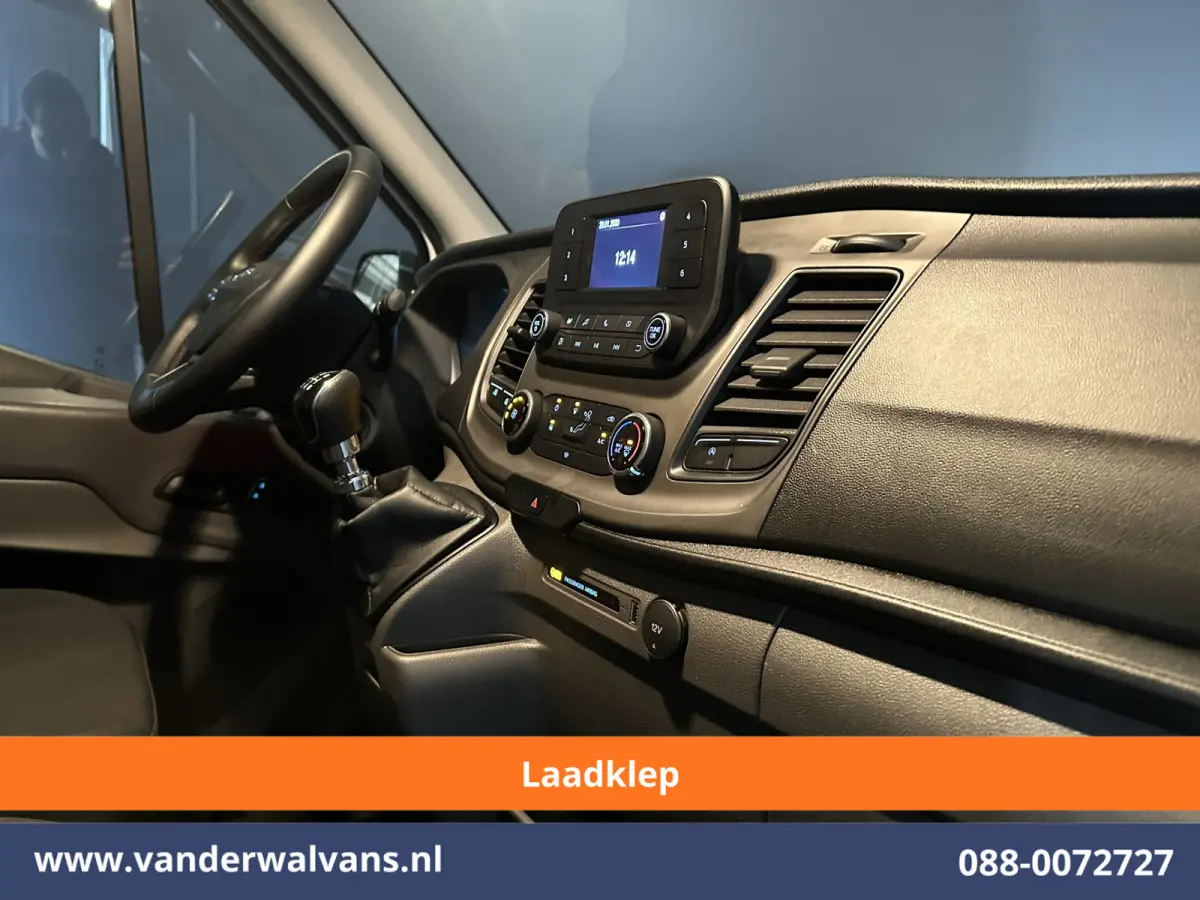 2.0 TDCI 155pk Bakwagen 226cm Hoog Laadklep Fabrieksgarantie Euro6 Airco | 1080kg laadvermogen | Camera | Cruisecontrol 1080kg laadvermogen, Verwarmde voorruit, Bijrijdersbank