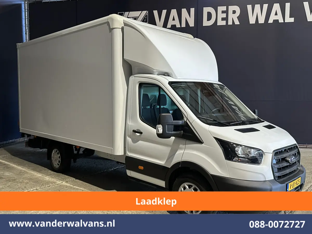 2.0 TDCI 155pk Bakwagen 226cm Hoog Laadklep Fabrieksgarantie Euro6 Airco | 1080kg laadvermogen | Camera | Cruisecontrol 1080kg laadvermogen, Verwarmde voorruit, Bijrijdersbank